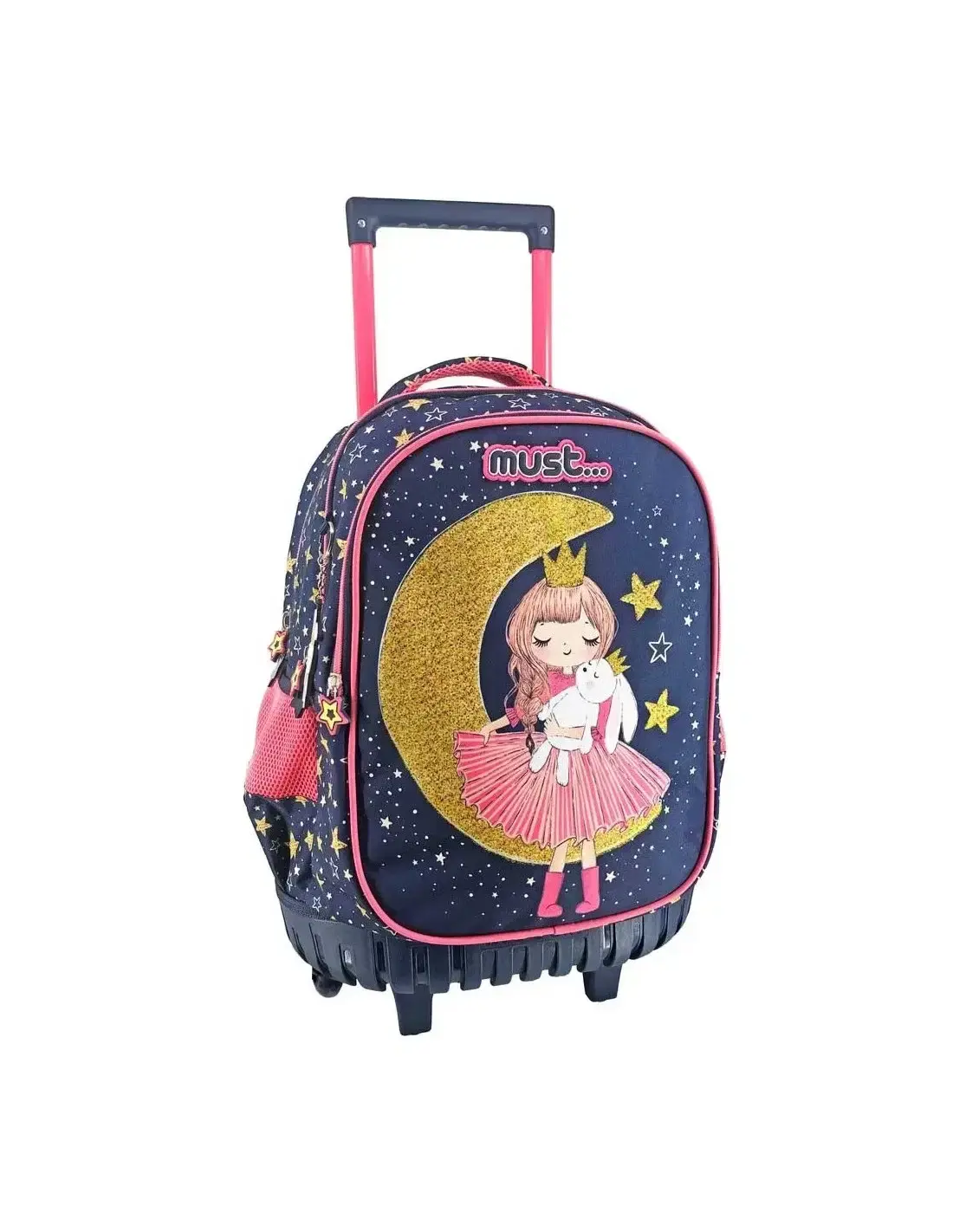 TROLLEY BAG MUST 34X20X44 3CASES GIRL MOON 585579