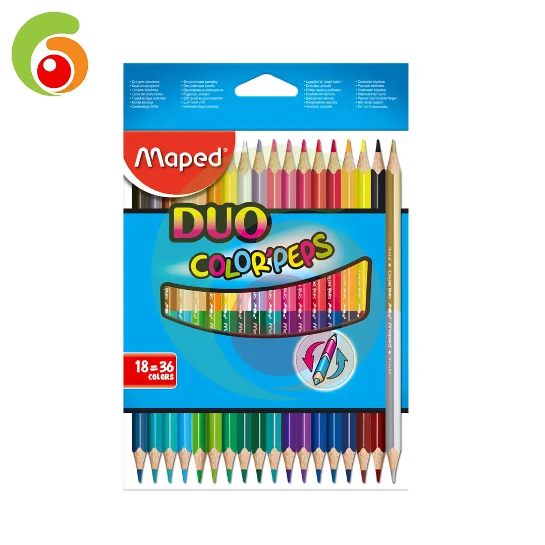 CRAYON DE COULEUR BOITE DE 18 MAPED