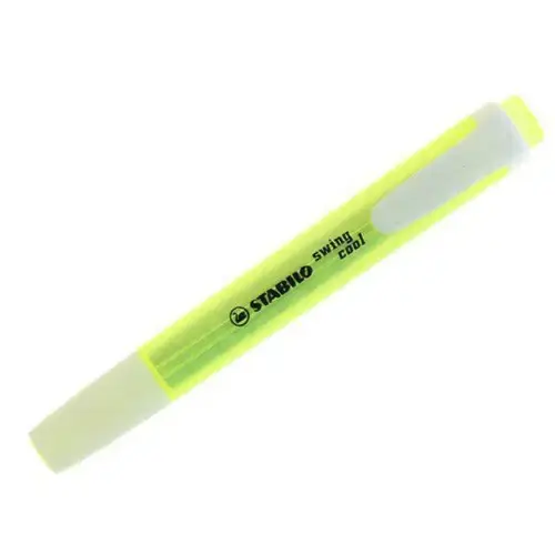 SURLIGNEUR STABILO SWING COOL JAUNE