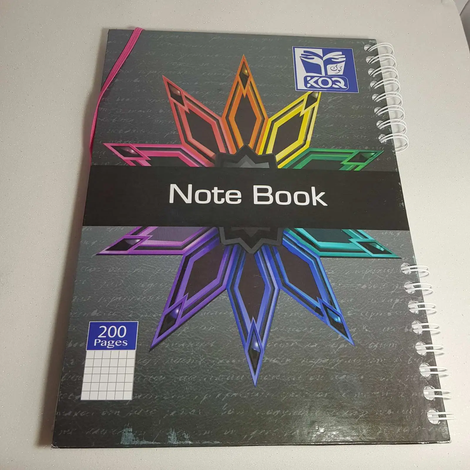 CAHIER NOTE BOOK LE KOQ 200P A4 6133746000769