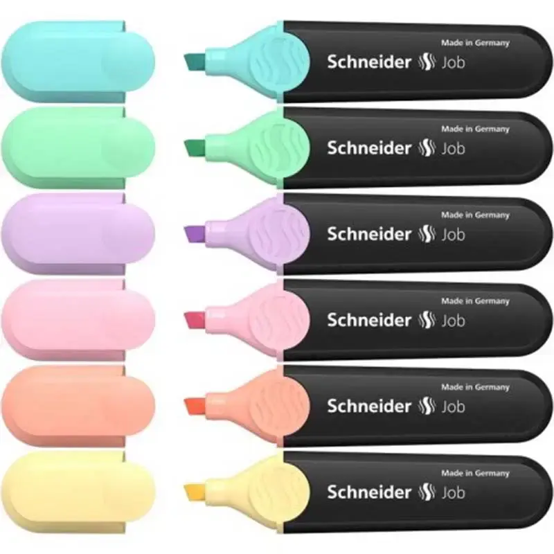 SURLIGNEURS JOB COL PASTEL SCHEIDER SC305413
