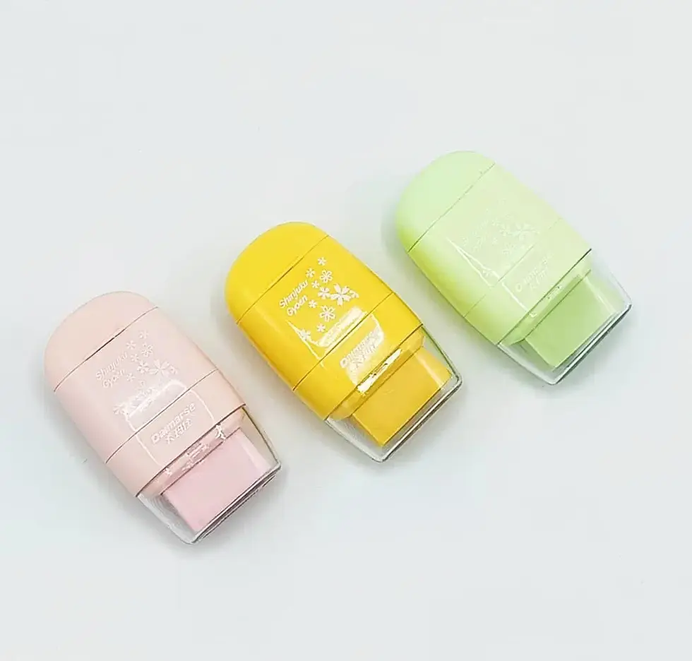الصورة المصغرة: TAILLE CRAYON DOUBLE + GOMME LUX EN PRESENTOIR VISION REF DMS-159