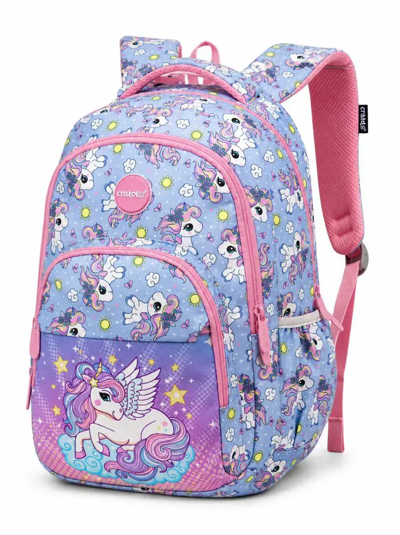 SAC A DOS COLLECTION 2026 TRIPLE POCHE FILLE CRISTAL CR-3610
