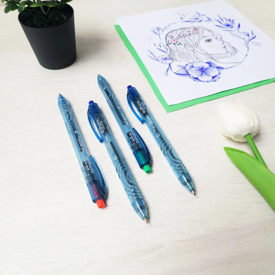 LAPICERO ECONOVO by ARTI - 81% REC. - FINE (RETRACTIL)