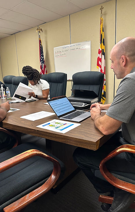 Firearms certification training session – Eight Point Solutions classroom instruction
