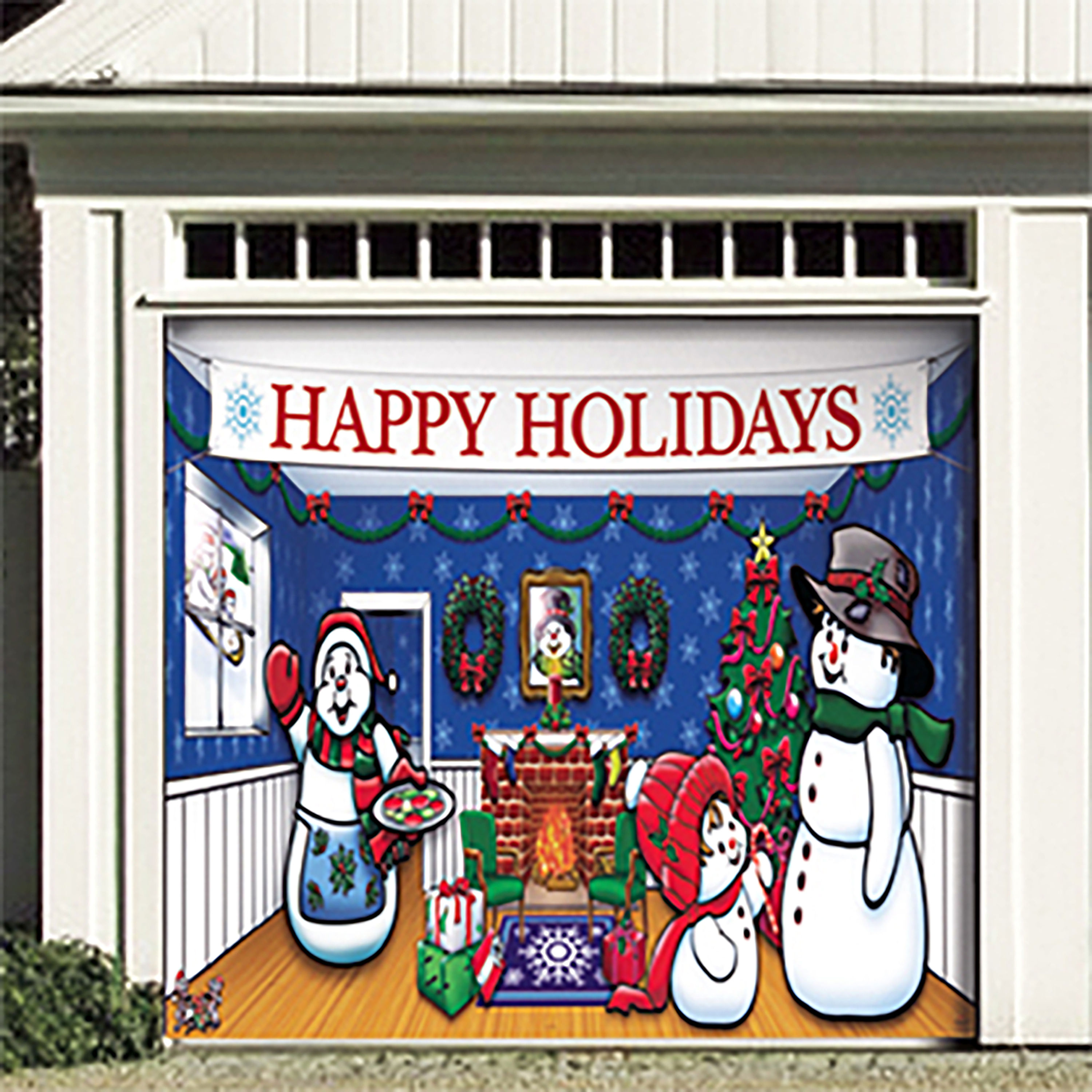 Snow Family - Standard 1 Car - Fits a 7'x8' Garage Door - CSF1C