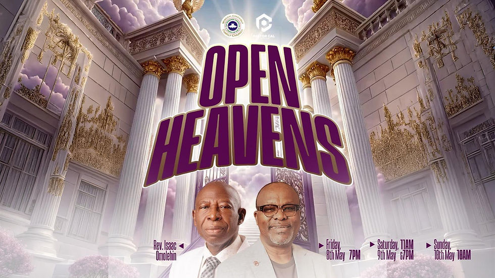OPEN HEAVENS (with Rev Isaac Omolehin)