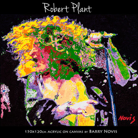 Robert Plant by Barry Novis