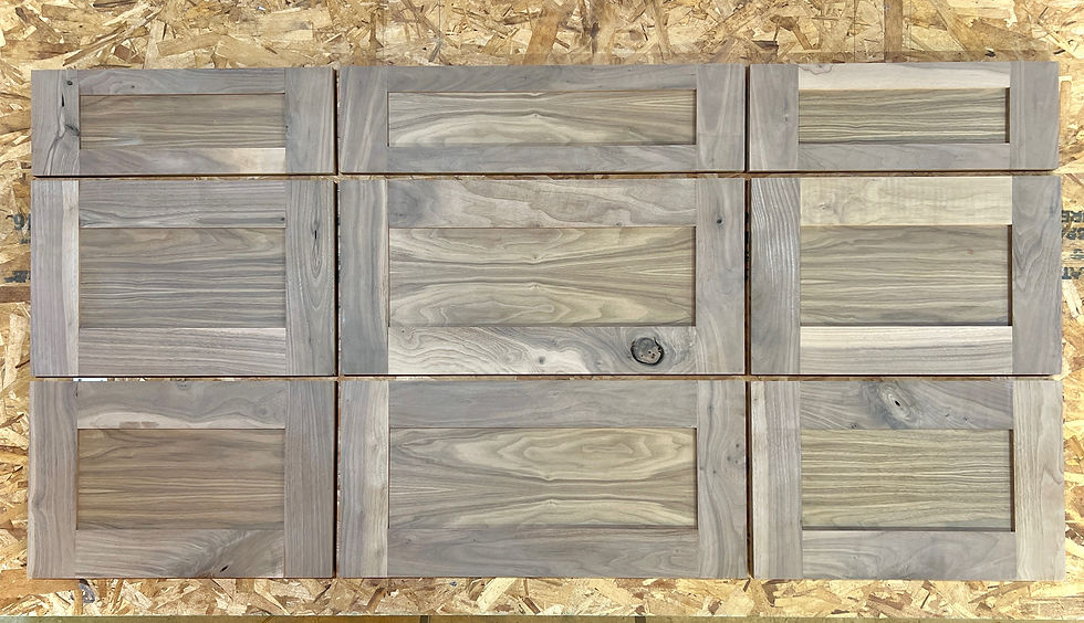 Finished Drawer Fronts