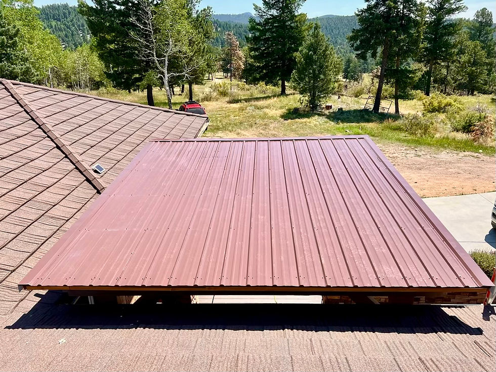 Final Roof Installation