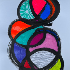 Series Beautiful Garden VIII - Mixed Media on Paper - 40x50cms.jpeg