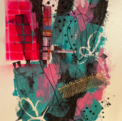 Series Jealousy II - Mixed Media on Paper - 55x40cms .jpeg