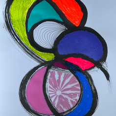Series Beautiful Garden VII - Mixed Media on Paper - 40x50cms.jpeg