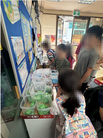 Students at Qs School Box Hill participating in ESG Week.