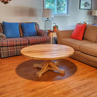 COFFEE TABLE - PEDESTAL