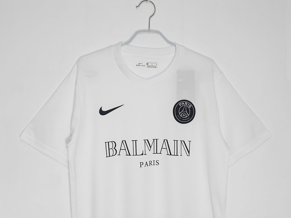 Thumbnail: PSG x Balmain Lifestyle White Jersey