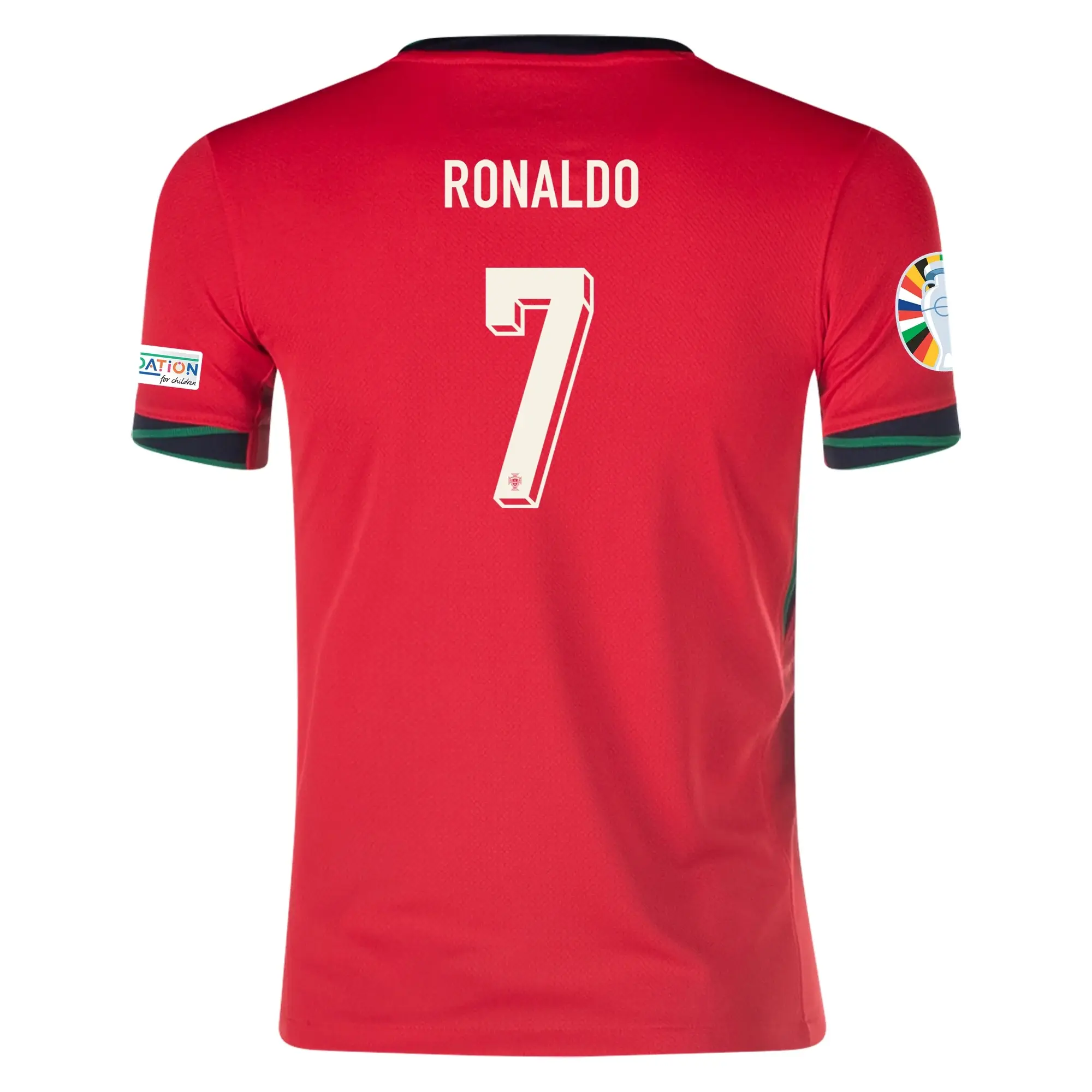 Ronaldo YOUTH Portugal 2024 Home Jersey + Shorts