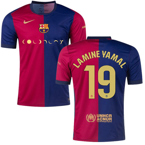 FC Barcelona COLDPLAY ラミン・ヤマル Lamine Yamal FC Barcelona 24/25 Home Coldplay El Classico