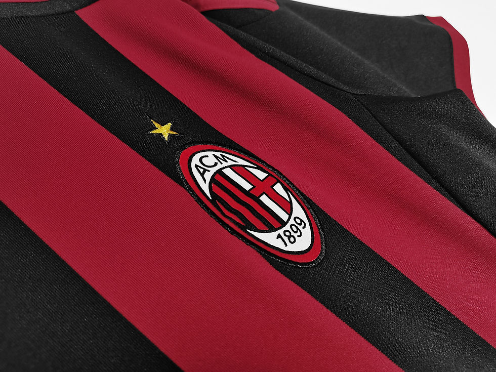 Thumbnail: AC Milan 09/10 Home Classic Jersey
