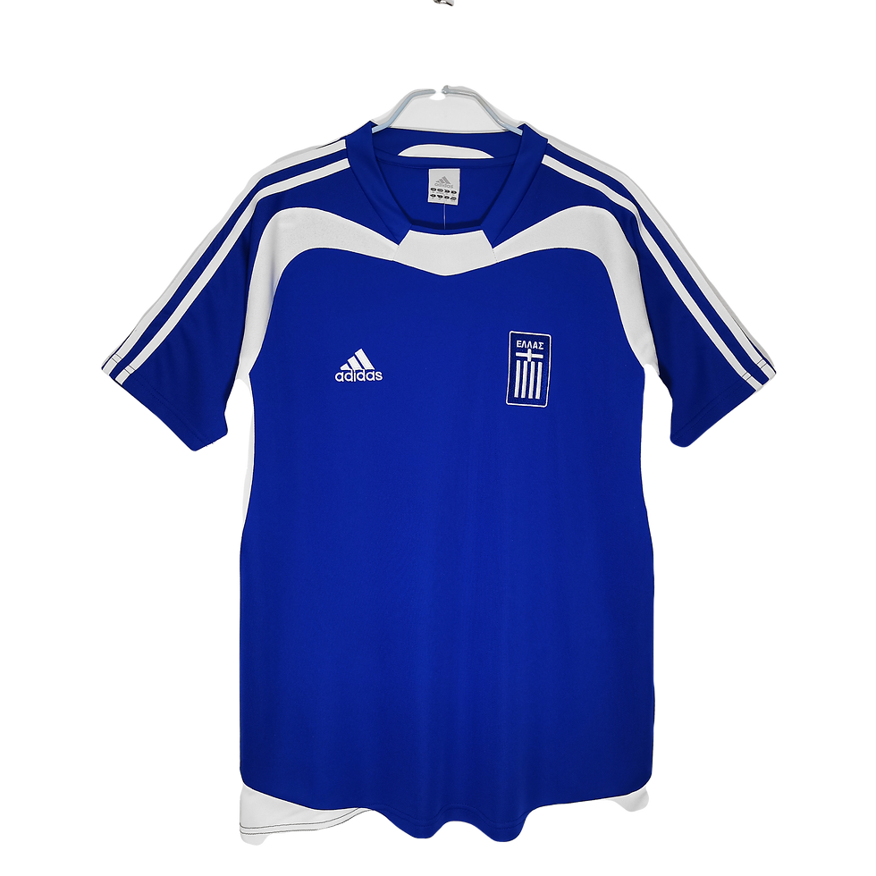Thumbnail: Greece 2004 Home Classic Jersey