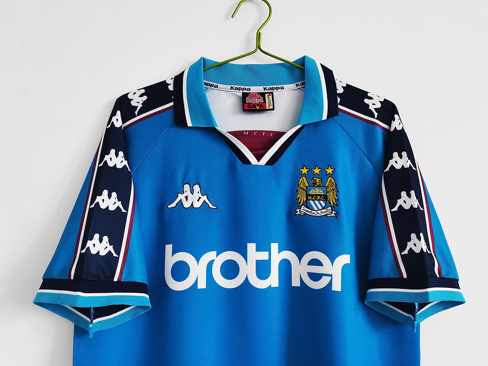 Thumbnail: Manchester City 97/99 Home Classic Jersey