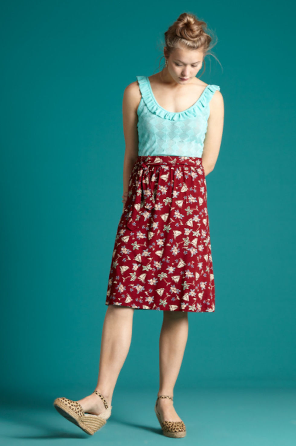 Miniature : Ruffle Camisole Moonstone