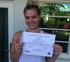 Successful Edu-Fit personal trainer