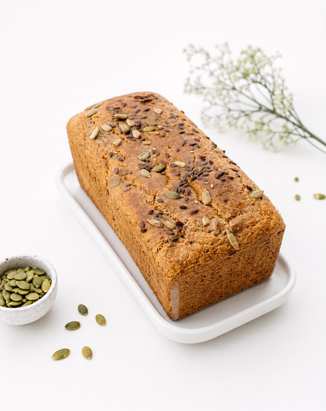 Gluten - free keto bread
