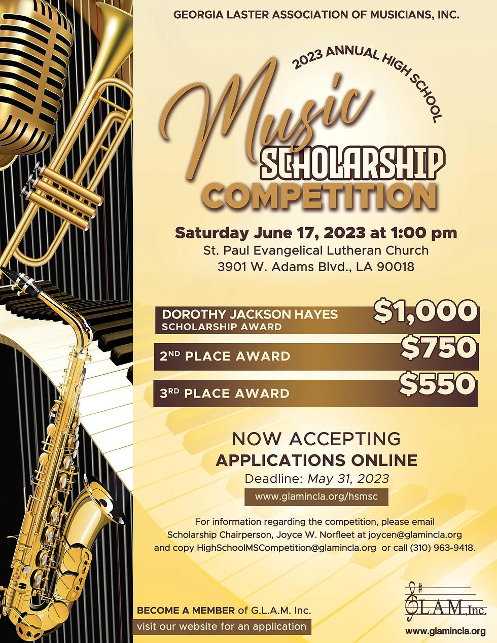 High School Music Scholarship Competition 