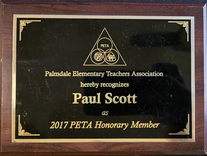 Paul O. Scott Commendation