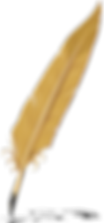 Writing feather from Way Back When A Musical Fairy Tale
