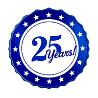 25 years in Business Icon