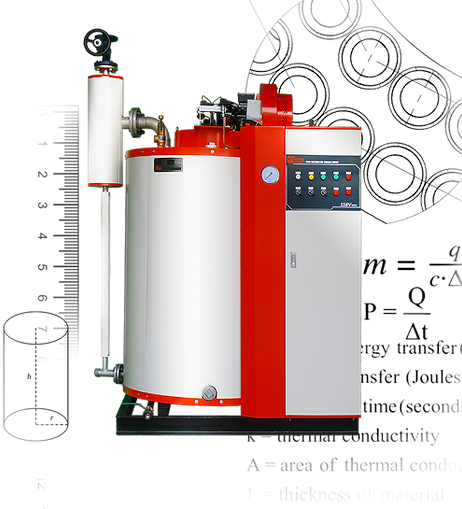 Tabung air boiler uap Miura seri SSBV Samson