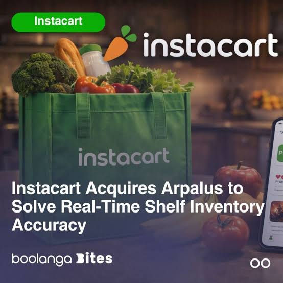 Instacart acquires AI Shelf Intelligence Arpalus