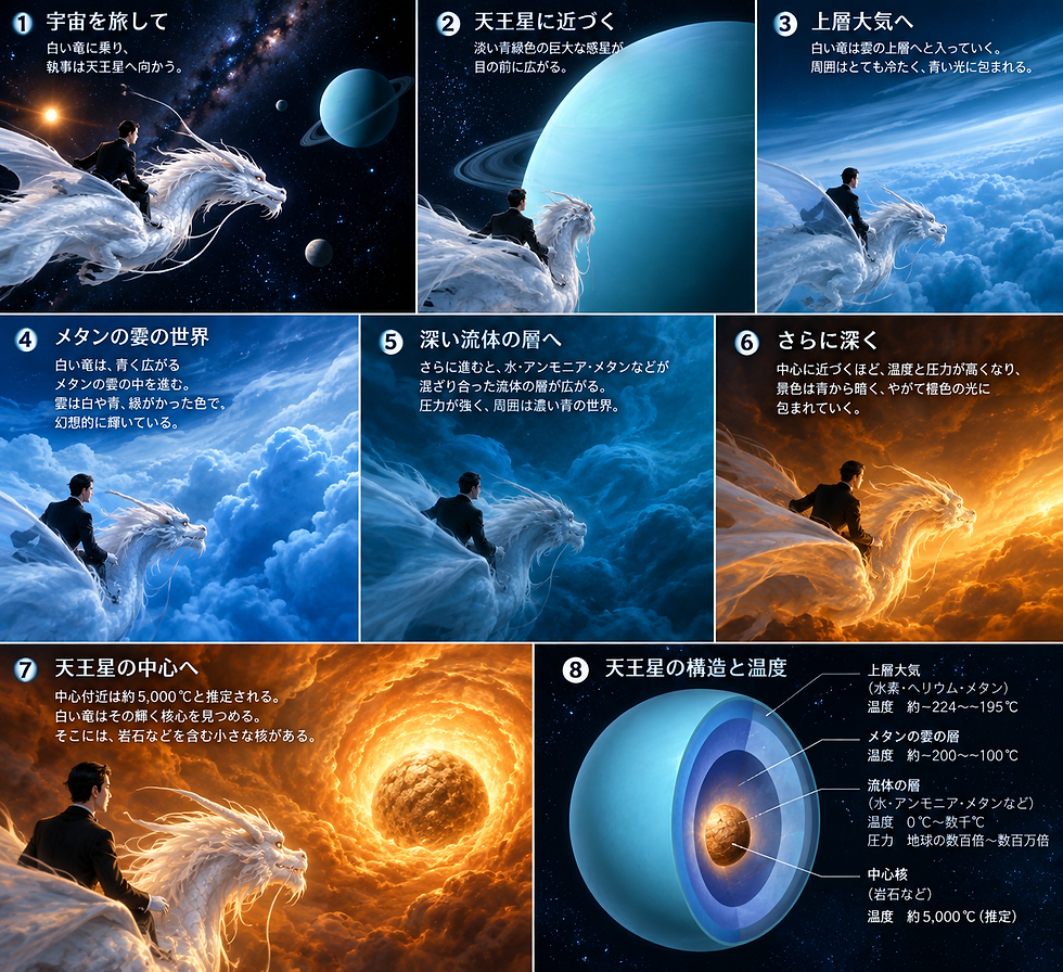 白龍昇、天王星へ①