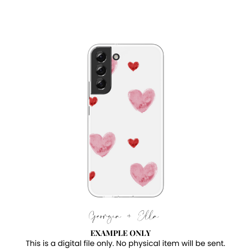 Thumbnail: Valentines Hearts Seamless Pattern
