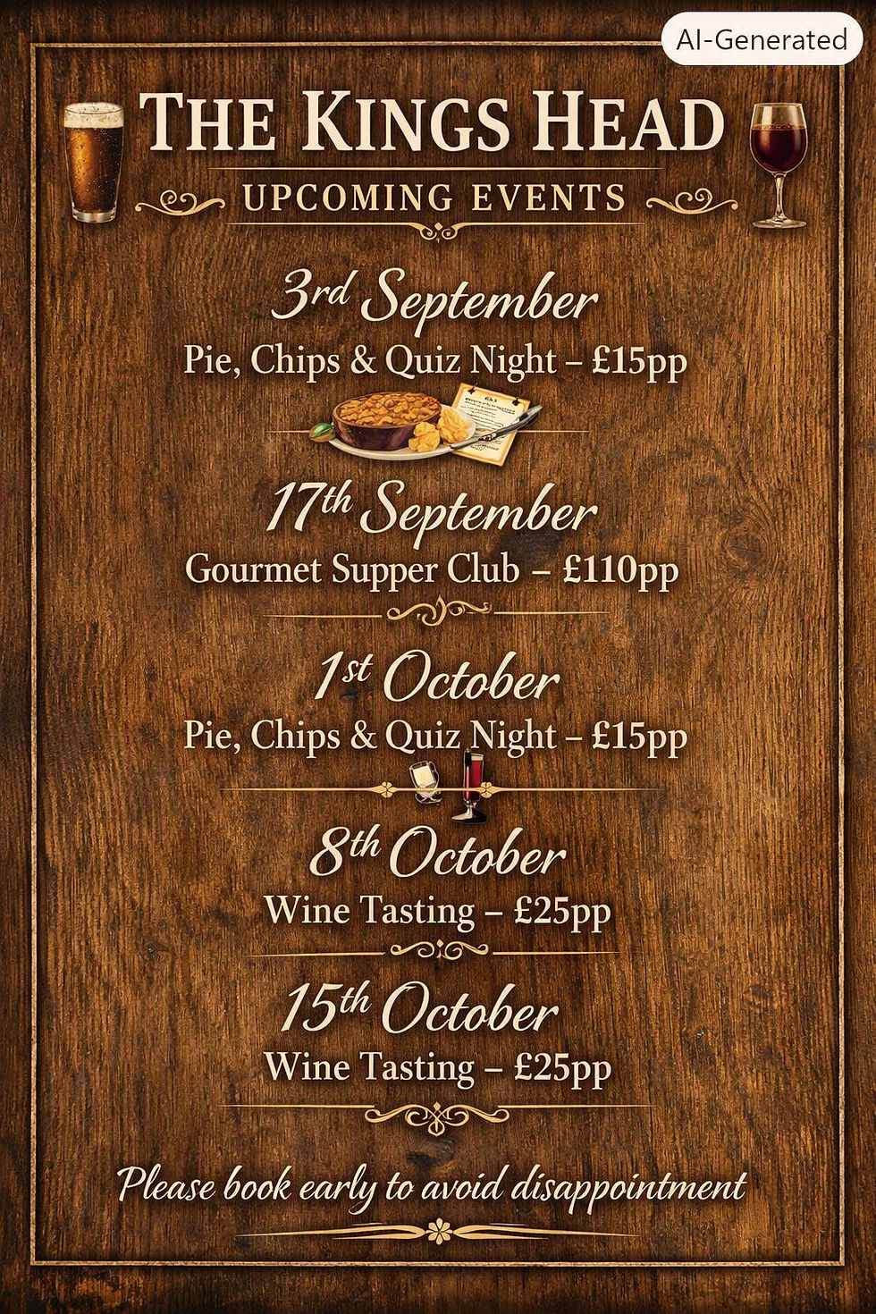 Upcoming Events