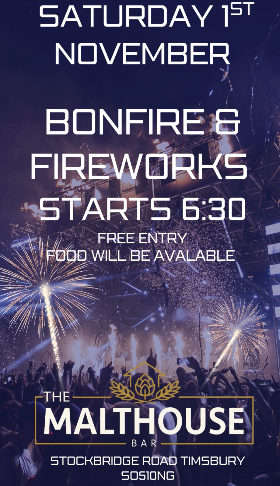 Bonfire & Fireworks