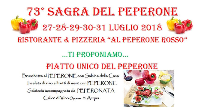 73° SAGRA DEL PEPERONE