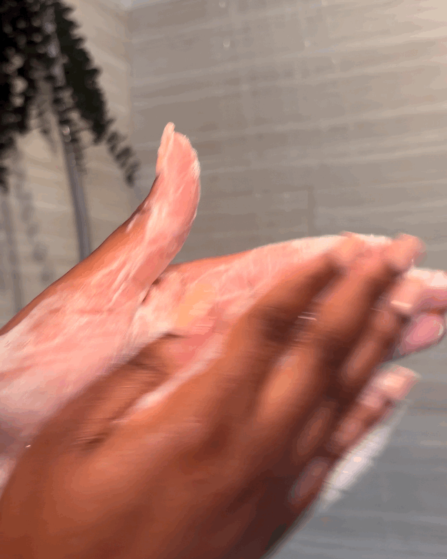 Cleanse body acne areas