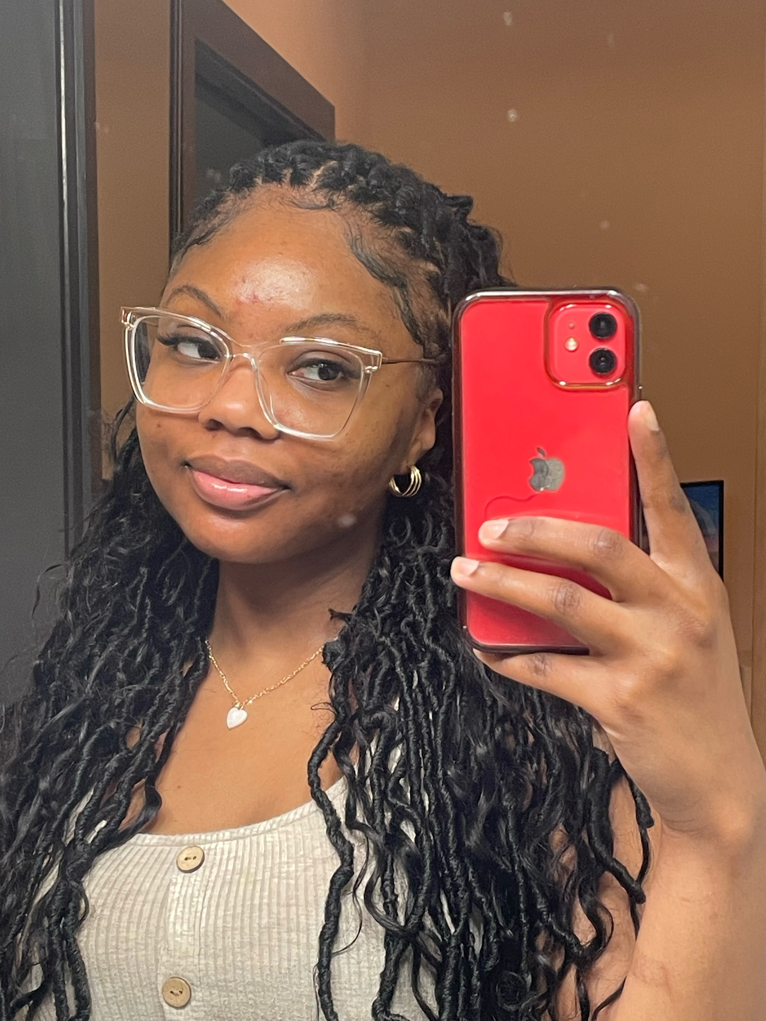 After consistent use of African Black Soap