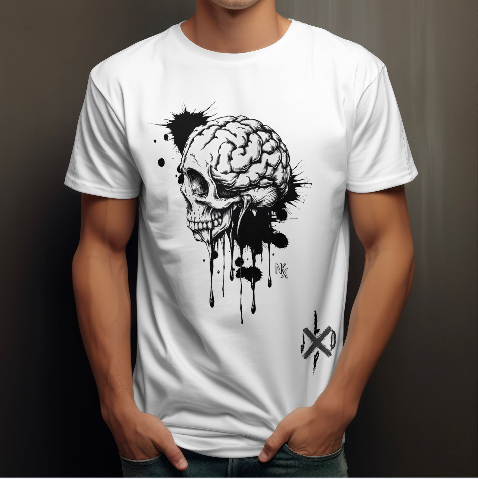 T-SHIRT "LE PETIT JOSEPH – CERVEAU CRÂNÉ" – Édition Paris 18e