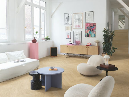 신명마루, PET병 재활용 친환경 LVT 바닥재 선봬