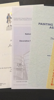 Liskeard Decorators qualifications