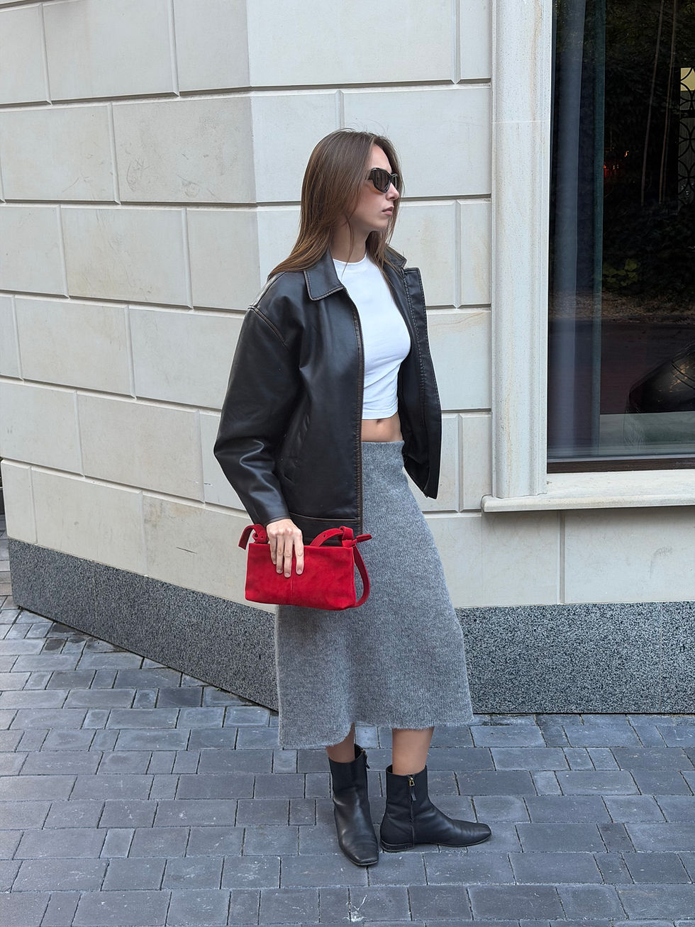 Прев'ю: Alpaca midi skirt