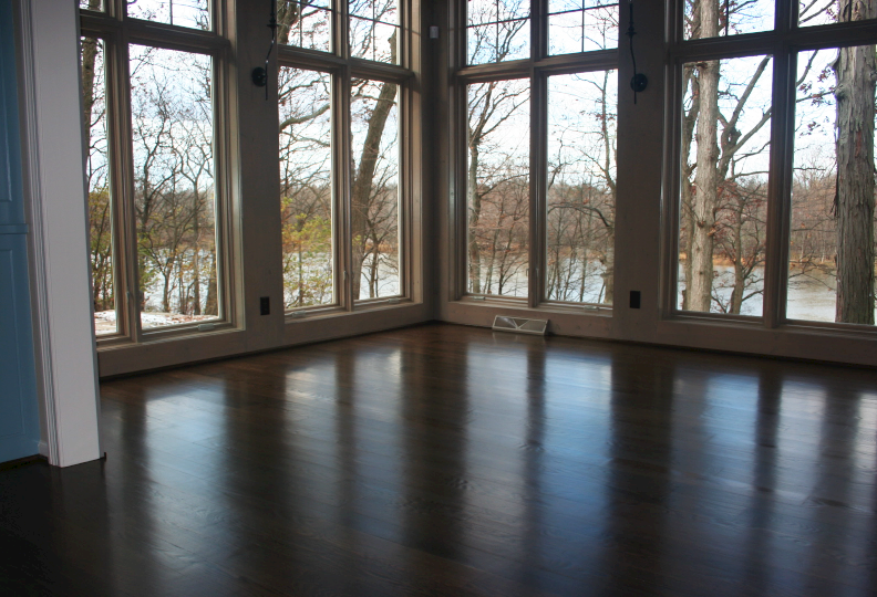 Sun Room Hardwood Floor Refinish