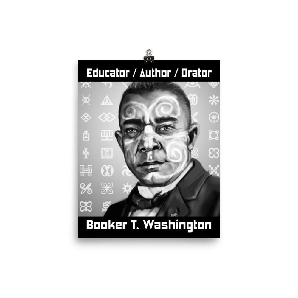 Booker T. Washington 8x10 Print