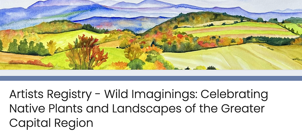 Wild Imaginings: Celebrating Native Plants and Landscapes of the Greater Capital Region