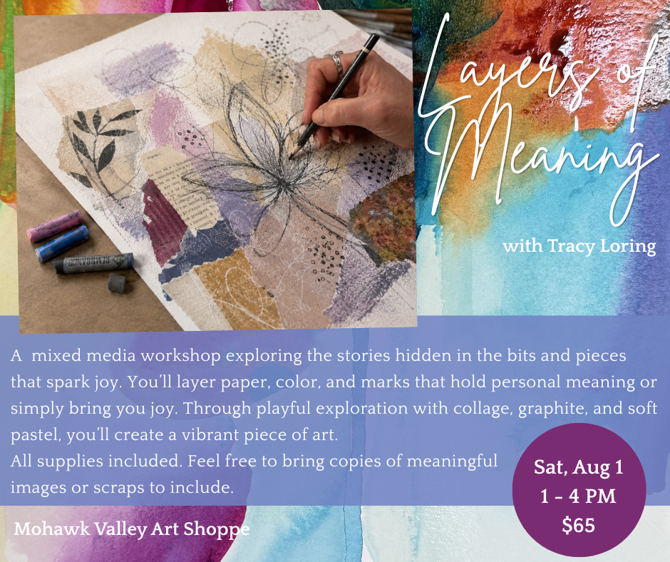 Workshop: Layers of Meaning Mixed Media Collage