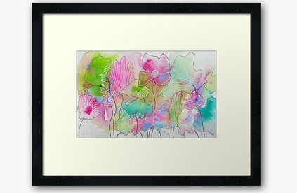 Smells Like Heaven-framed-art-print
